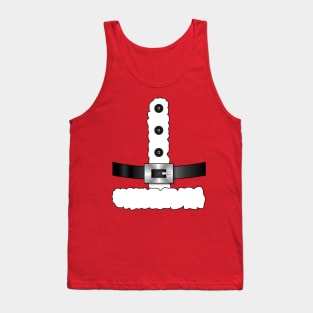 merry christmas hohoho red santa claus Tank Top